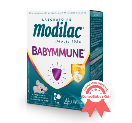 Complément alimentaire Babymmune badge consobaby