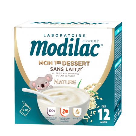 Mon 1er dessert sans lait saveur Vanille Modilac